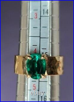 James Avery 14kt. Emerald Julietta Ring Size 4.5