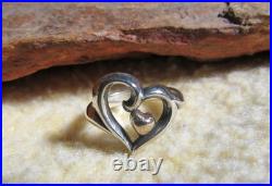 James Avery 14kt Gold & 925 Sterling Silver Joy Of My Heart Ring Size 7