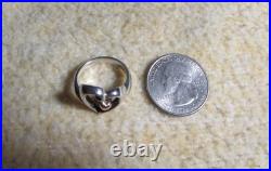 James Avery 14kt Gold & 925 Sterling Silver Joy Of My Heart Ring Size 7