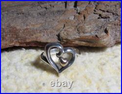 James Avery 14kt Gold & 925 Sterling Silver Joy Of My Heart Ring Size 7 James Avery 14kt Gold & 925 Sterling Silver Joy Of My Heart Ring Size 7