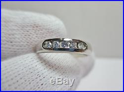 James Avery 18K Debra Ring, White Gold withDiamonds Size 5-1/2 -No Reserve