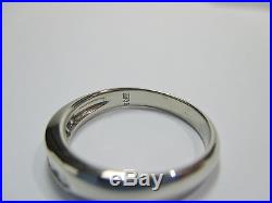 James Avery 18K Debra Ring, White Gold withDiamonds Size 5-1/2 -No Reserve