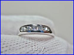 James Avery 18K Debra Ring, White Gold withDiamonds Size 7 -No Reserve