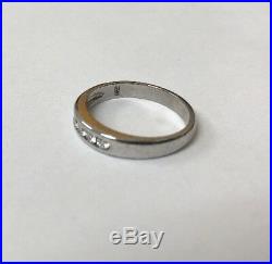 James Avery 18K White Gold Debra Diamond. 15 Ring, Size 5, 3.5g, RETAIL$850