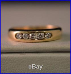 James Avery 18k yellow gold Debra diamond ring