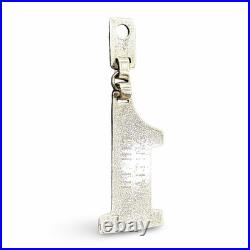 James Avery 1989 Sterling Silver Longhorn Steer Keychain Pendant Retired