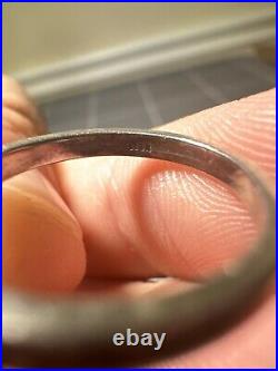 James Avery 3-D Unicorn Retired Charm Dangle Ring Silver 925 Size 5.25