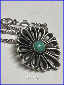 James Avery 4Piece De Flores Turquoise Pendant/Earrings/Bracelet/Ring Set James Avery 4Piece De Flores Turquoise Pendant/Earrings/Bracelet/Ring Set