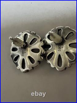 James Avery 4Piece De Flores Turquoise Pendant/Earrings/Bracelet/Ring Set