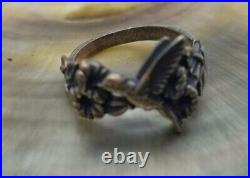 James Avery 60th Anniversary Hummingbird Retired Ring Size 4.5