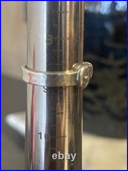 James Avery 925 Silver Hammered Belt Ring Size 8 3/4. RETIRED