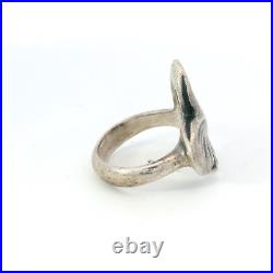 James Avery 925 Sterling Silver 22.3mm Solid Butterfly Ring Size 6.25 Retired