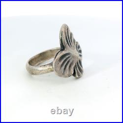 James Avery 925 Sterling Silver 22.3mm Solid Butterfly Ring Size 6.25 Retired