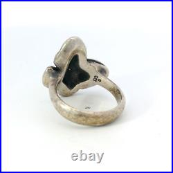 James Avery 925 Sterling Silver 22.3mm Solid Butterfly Ring Size 6.25 Retired