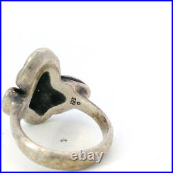 James Avery 925 Sterling Silver 22.3mm Solid Butterfly Ring Size 6.25 Retired