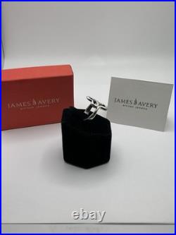 James Avery 925 Sterling Silver Double Heart To Heart Ring Size 6 Retired