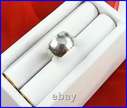 James Avery 925 Sterling Silver Hammered Wide Tapered Hoop Earrings Jewelry