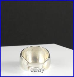 James Avery 925 Sterling Silver Hammered Wide Tapered Hoop Earrings Jewelry