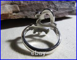 James Avery 925 Sterling Silver Key To My Heart Ring Size 9.5