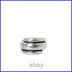 James Avery 925 Sterling Silver Modernist Puffy Dome Wrap Ring Retired Size 6