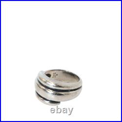 James Avery 925 Sterling Silver Modernist Puffy Dome Wrap Ring Retired Size 6