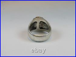 James Avery 925 Sterling Silver Raised Fleuree Cross Ring Size 10
