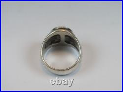 James Avery 925 Sterling Silver Raised Fleuree Cross Ring Size 10