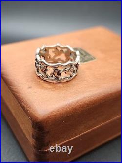 James Avery 925 Sterling Silver Retired Humming Bird Ring