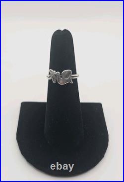 James Avery. 925 Sterling Silver Retired'La Paloma Dove' Ring, Size 5.75