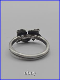 James Avery. 925 Sterling Silver Retired'La Paloma Dove' Ring, Size 5.75