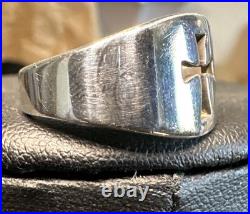 James Avery 925 Sterling Silver Wide Cross Crosslet Ring Size 11