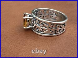 James Avery Adoree Gemstone Ring Citrine Size 6.5 RETIRED James Avery Adoree Gemstone Ring Citrine Size 6.5 RETIRED