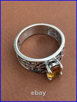 James Avery Adoree Gemstone Ring Citrine Size 6.5 RETIRED James Avery Adoree Gemstone Ring Citrine Size 6.5 RETIRED