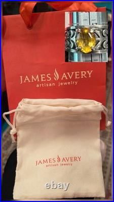 James Avery Adoree Gemstone Ring Citrine Sz 6.5 RETIRED! November Birthday Gift