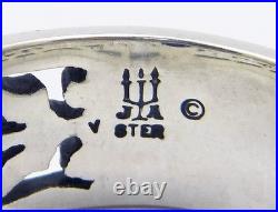 James Avery Adoree Lab Created Blue Sapphire. 925 Sterling Silver Ring Size 6