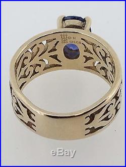 James Avery Adoree Ring with Lab-Created Blue Sapphire Retails for $1100