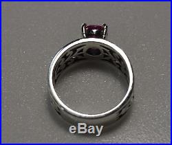 James Avery Adoree Ring with Pink Sapphire in Sterling Silver