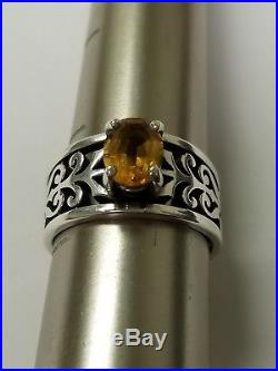 James Avery Adoree citrine ring size 6.5 beautiful