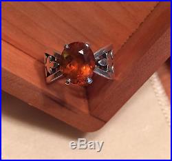 James Avery Adorned Floral Ring WithCitrine