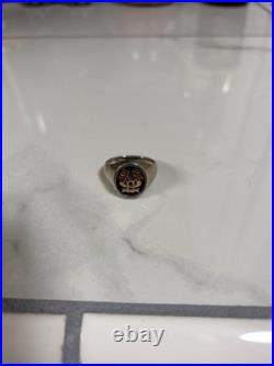 James Avery Alpha & Omega Ring Size 13