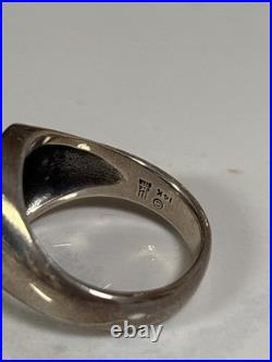 James Avery Alpha & Omega Ring Size 13