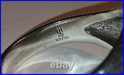 James Avery Alpha and Omega 925/14k Ring Size #12.75 Fast Free Shipping
