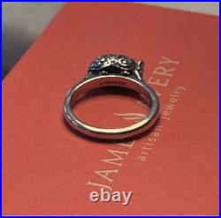 James Avery Armadillo Stackable Ring (RETIRED) Sterling Silver, Size 6