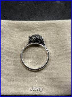 James Avery Armadillo Stackable Ring (RETIRED) Sterling Silver, Size 6