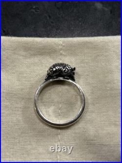 James Avery Armadillo Stackable Ring (RETIRED) Sterling Silver, Size 6