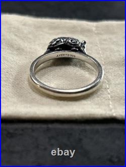 James Avery Armadillo Stackable Ring (RETIRED) Sterling Silver, Size 6