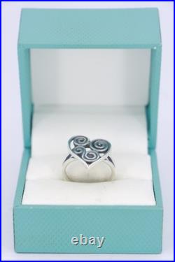 James Avery Athenian Heart Ring, Size 7.5, Sterling Silver James Avery Athenian Heart Ring, Size 7.5, Sterling Silver