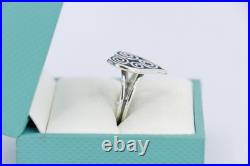 James Avery Athenian Heart Ring, Size 7.5, Sterling Silver