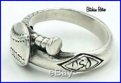 James Avery Baseball Ring Sterling Silver Vintage Retired Wrap a Round Bat