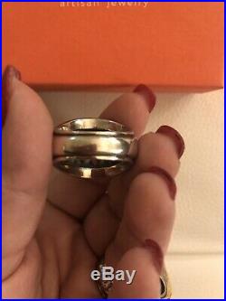 James Avery Basket Weave Ring Retired Size 9